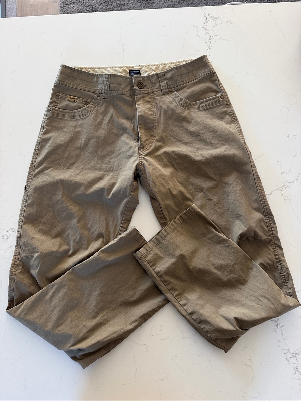 Men's Kuhl Revolver Pants in Khaki 33x34